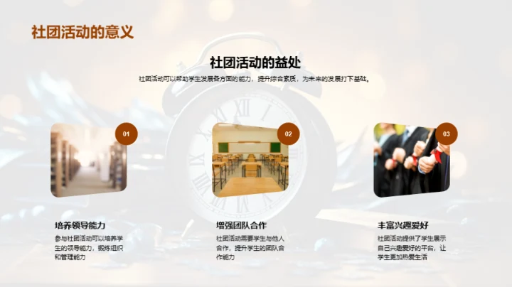 高三生涯与社团融合