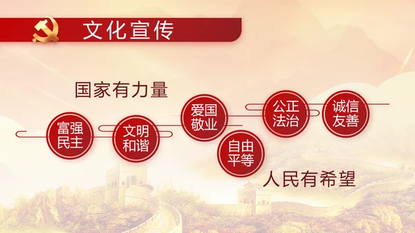 红色大气宪法宣传工作总结PPT