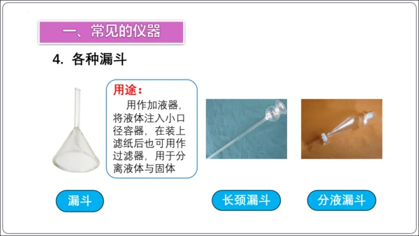 【高效备课】2024人教新版九上化学--1.2.1实验室规则  常见仪器识别课件(共24张PPT)