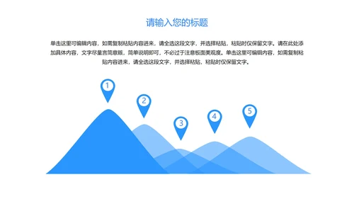 蓝色科技风岗位竞聘报告PPT模板