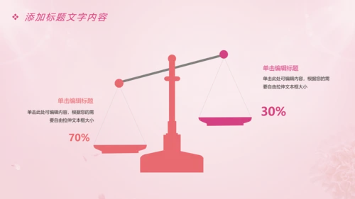 唯美粉红关爱女性健康关爱PPT模板