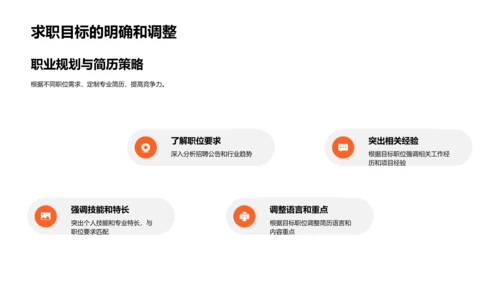 求职简历制作PPT模板