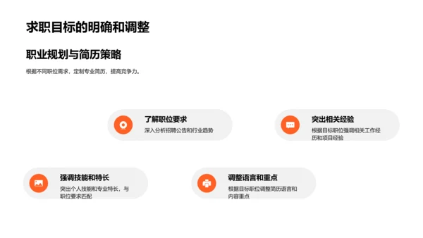 求职简历制作PPT模板