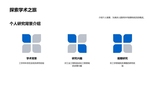 工学研究成果报告PPT模板