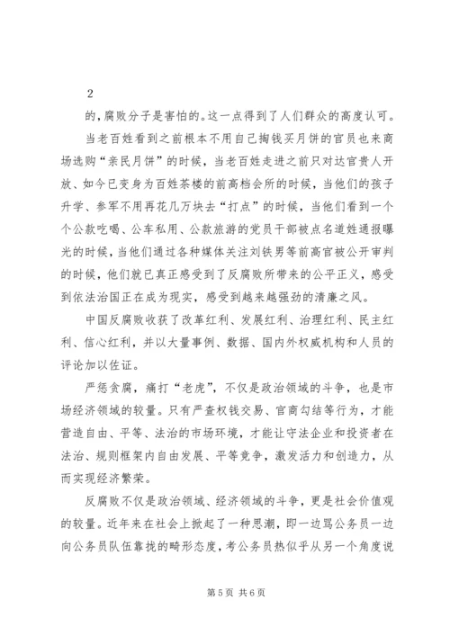 当前党风廉政建设和反腐败斗争形势的分析报告 (5).docx