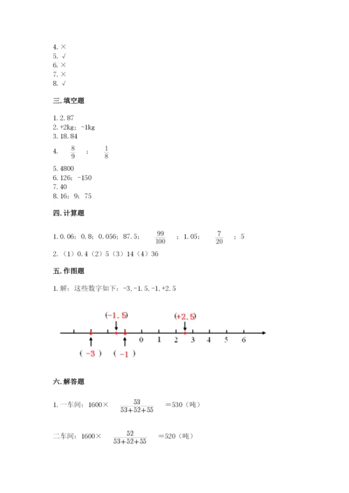 北京版六年级下册期末真题卷精品【精选题】.docx