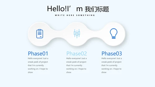 蓝色时尚医药医疗报告动态PPT