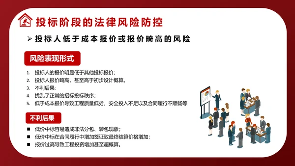违反招标投标法规法律责任知识科普PPT模版