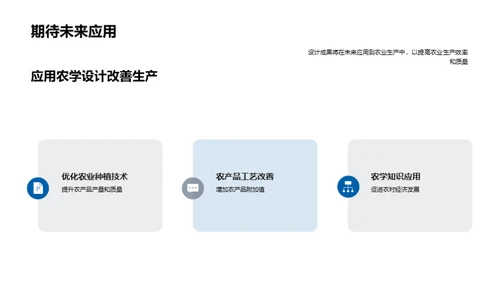 探索农学：毕业设计之旅