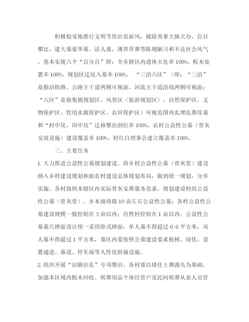 精编之殡葬改革工作实施方案（合集）.docx