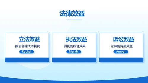 蓝色大气法律律法讲座宣传动态PPT