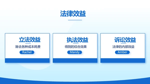 蓝色大气法律律法讲座宣传动态PPT