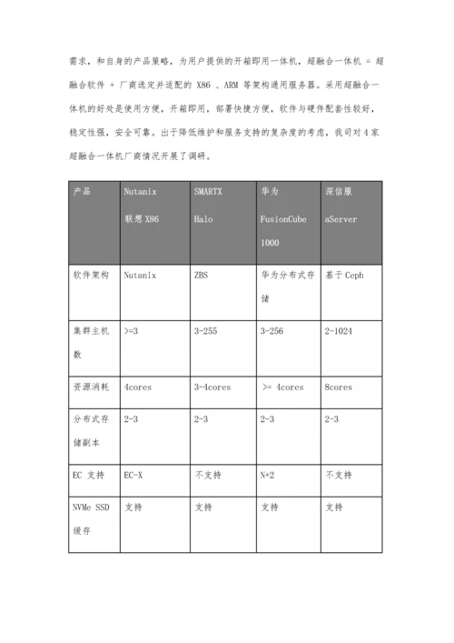 基于华为超融合的方案设计实践.docx