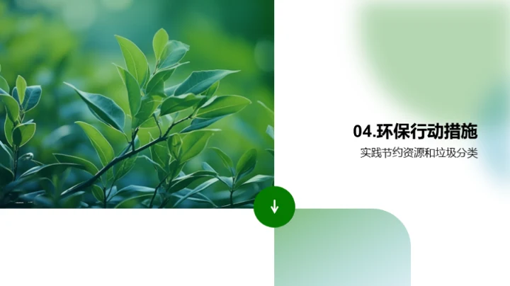 绿色行动的呼唤