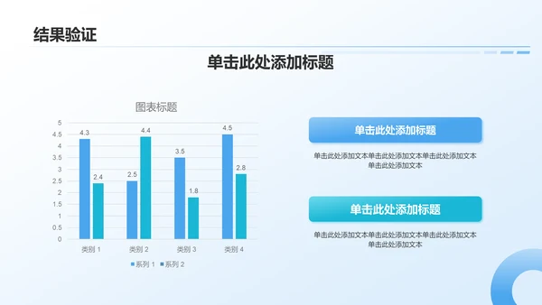 蓝色3D风数据分析报告PPT模板