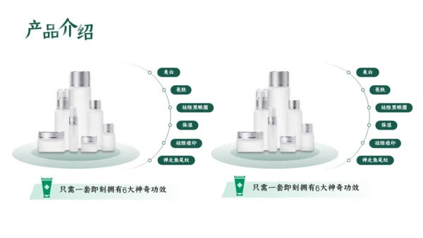 绿色护肤产品_化妆品自然原生态通用PPT
