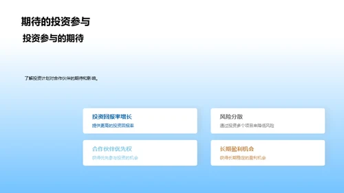 策略性投资合作展望