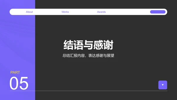 紫色商务风职场成长蓝图汇报PPT模板