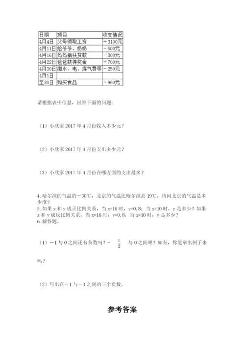 六年级下册数学期末测试卷含完整答案【全优】.docx