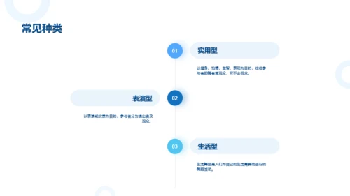 蓝色商务舞蹈培训PPT案例