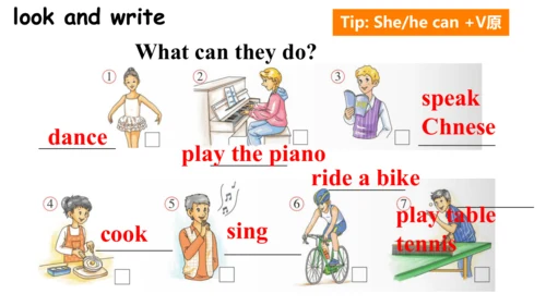 Module 2 What can you do Unit 1 课件