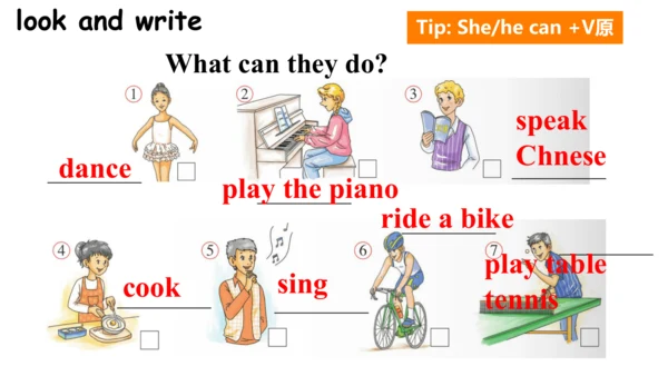 Module 2 What can you do Unit 1 课件