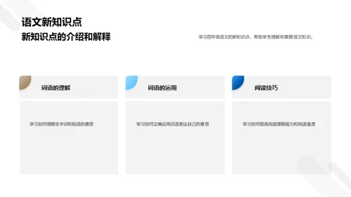 四年级学习之旅