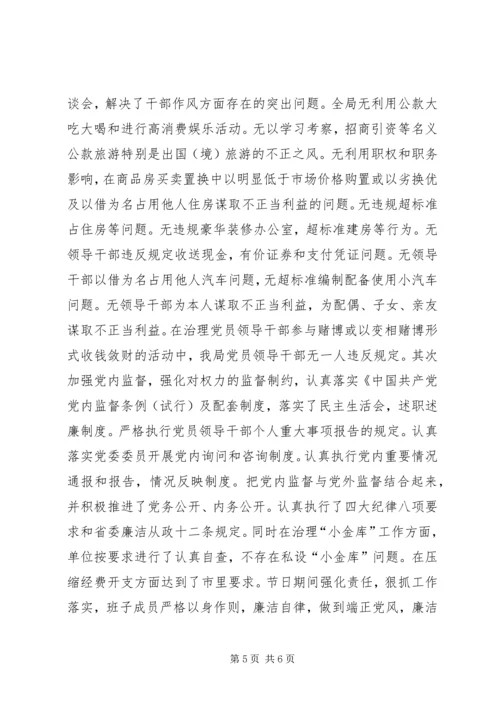 反腐倡廉工作自查报告 (2).docx