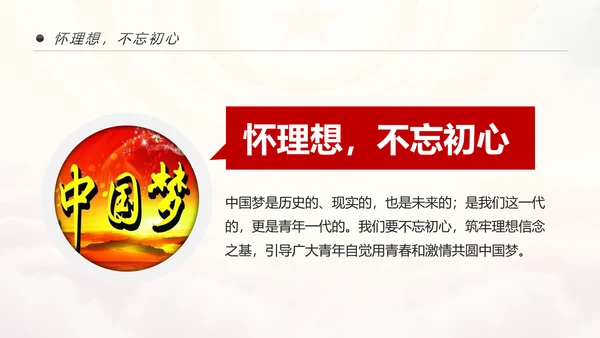 中国共青团学习十九大精神做合格团员PPT