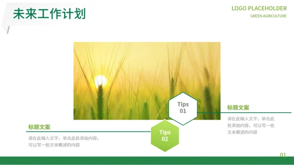 绿色农业通用PPT模板