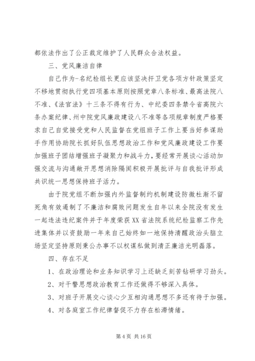 法院优秀党员事迹材料.docx