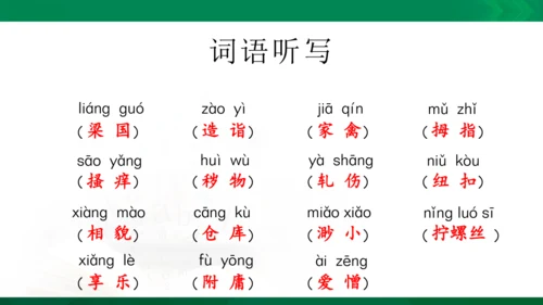 人教统编版语文五年级下册 第八单元 复习课件（共30页ppt）