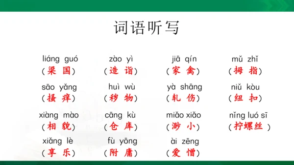 人教统编版语文五年级下册 第八单元 复习课件（共30页ppt）