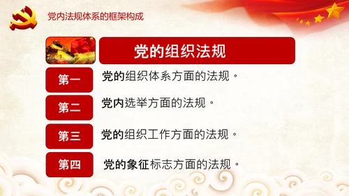 中国之治学习中国共产党党内法规体系PPT模板