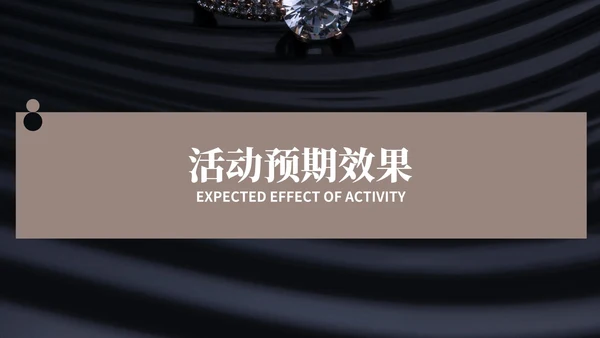 黑色画册风珠宝首饰元旦促销方案PPT模板
