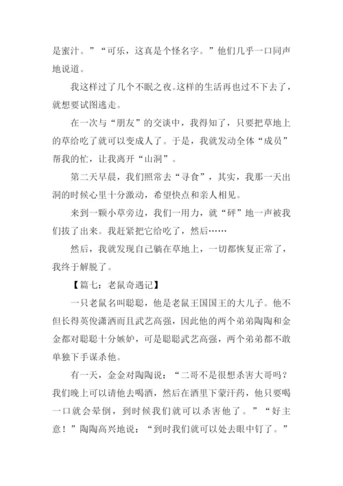 小老鼠奇遇记作文.docx