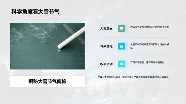 探秘大雪节气