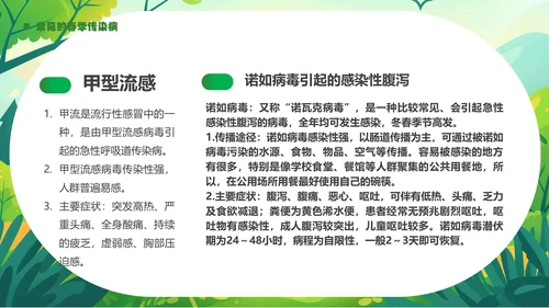春季传染病预防健康入春预防先行通用PPT模板