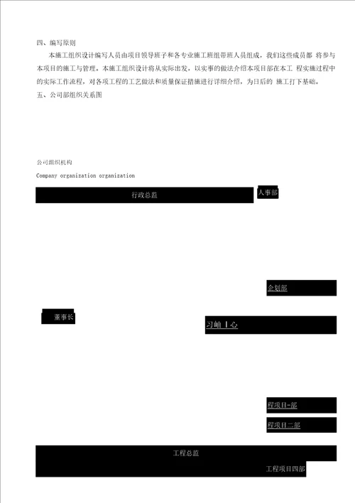 成都某高档会所室内装饰工程施工组织设计方案