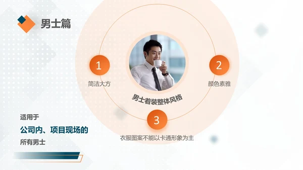 深青色简约商务着装礼仪新员工培训PPT模板礼仪培训