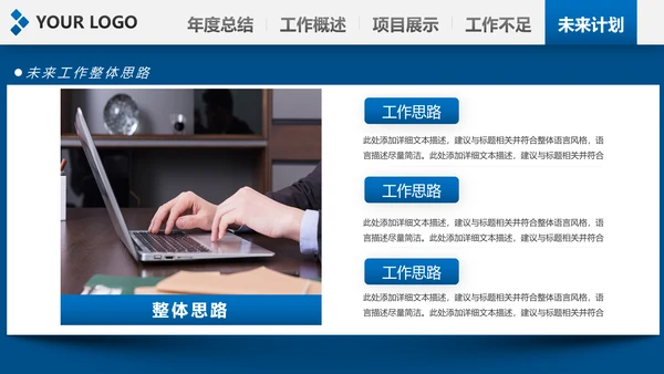 2020新年计划年终总结述职报告PPT工作总结
