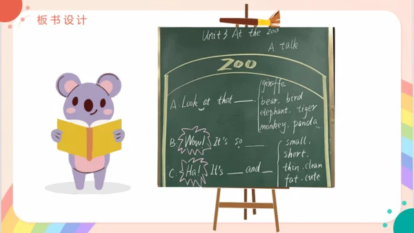 Unit3 At the zoo   PartA Let's talk 说课课件（共25张PPT）