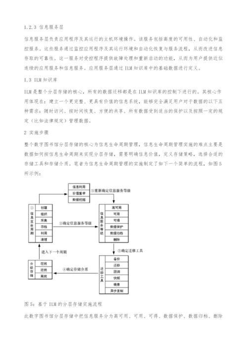 基于ILM的数字图书馆分层存储架构研究.docx