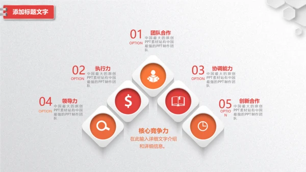 平安银行平安保险报告汇报总结PPT模板