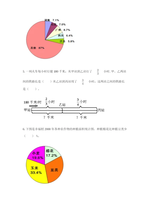 人教版六年级上册数学期末测试卷【新题速递】.docx