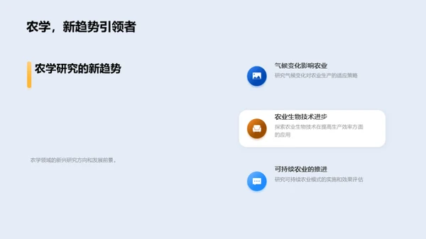 农学研究之路