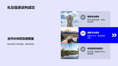 旅游商务礼仪PPT模板