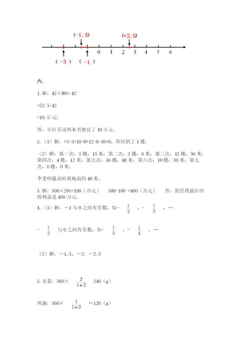 小学毕业班数学检测卷及完整答案（典优）.docx