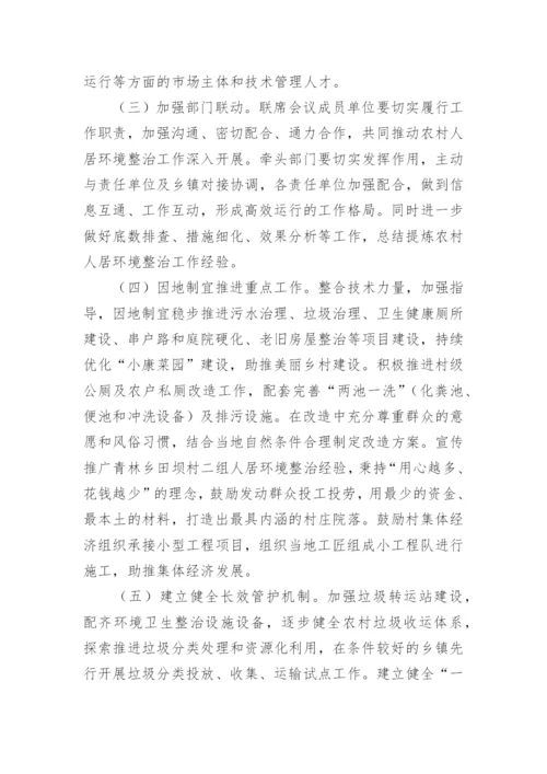 农村人居环境整治调研报告.docx