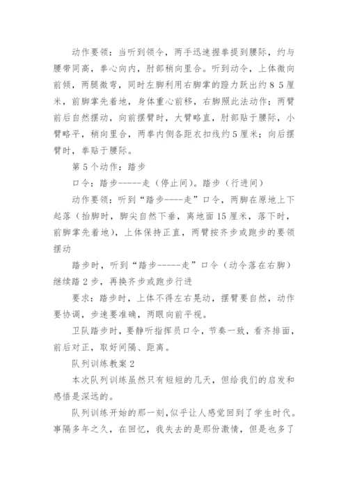 队列训练教案.docx